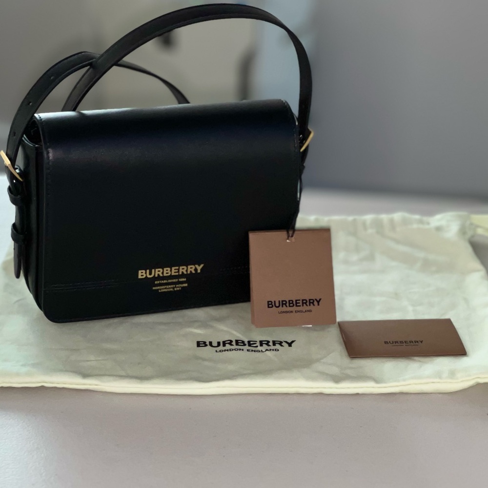 NEW Authentic BURBERRY GRACE LEATHER CROSSBODY SHOULDER BAG Italy